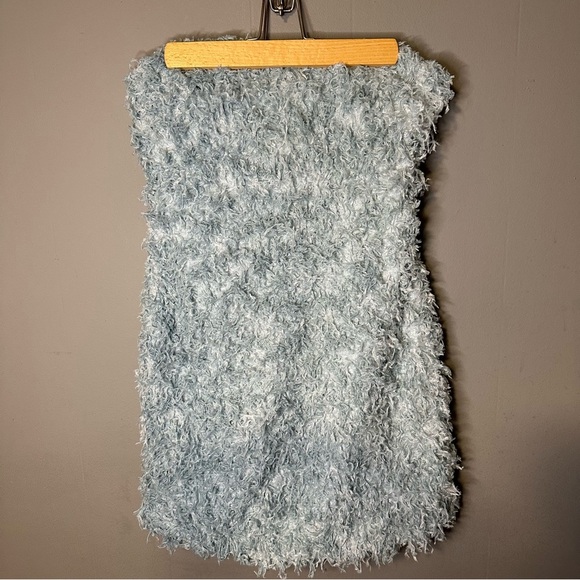 **NWT** Extro & Vert Faux Feather Mini Dress - Picture 3 of 15